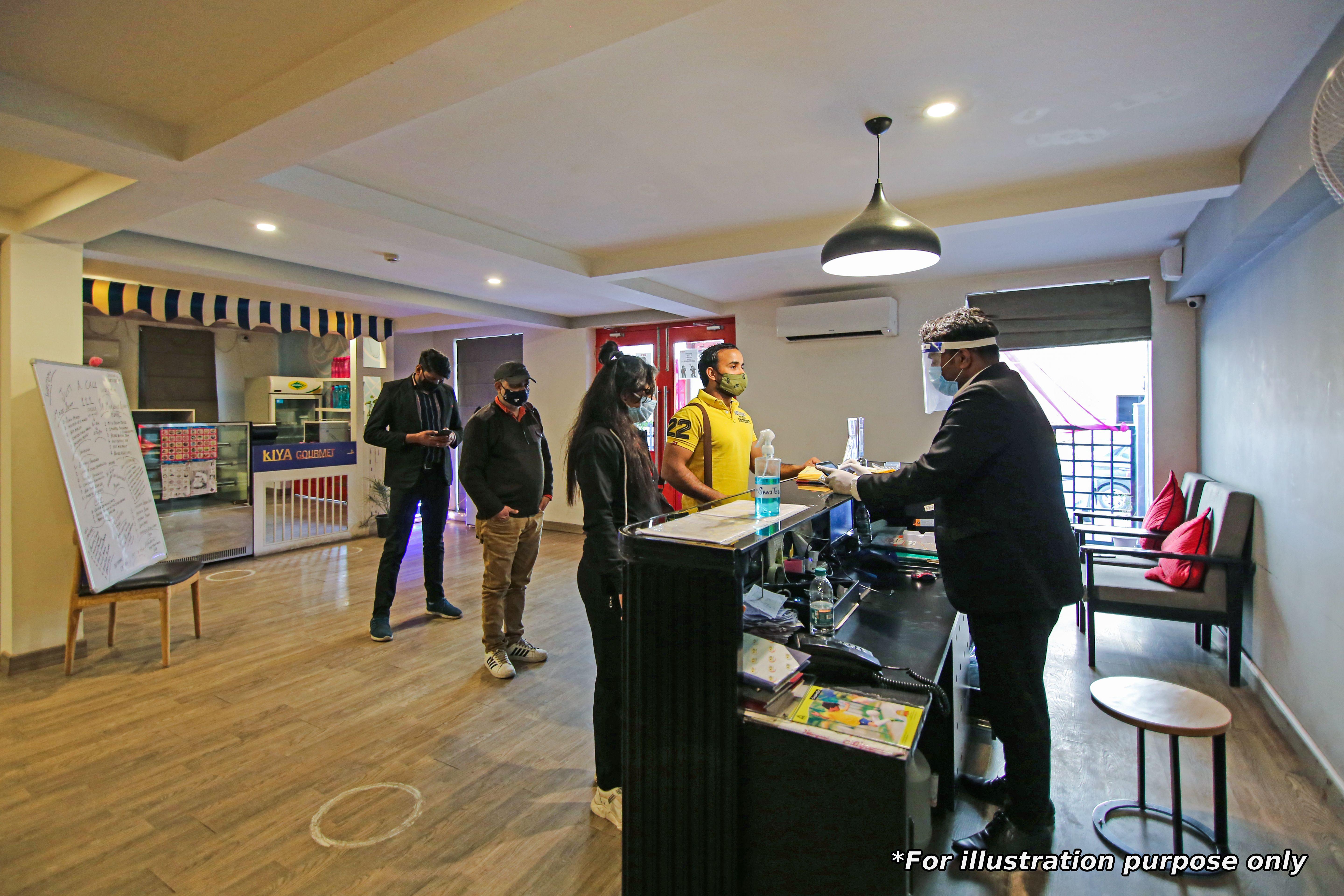 Super Townhouse Mg Road פונה מראה חיצוני תמונה
